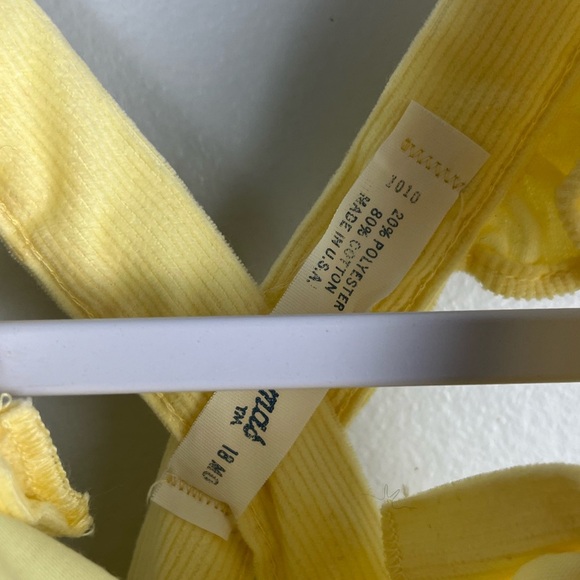 NWT Vintage Thomas yellow and blue overalls size 18months - Picture 4 of 7